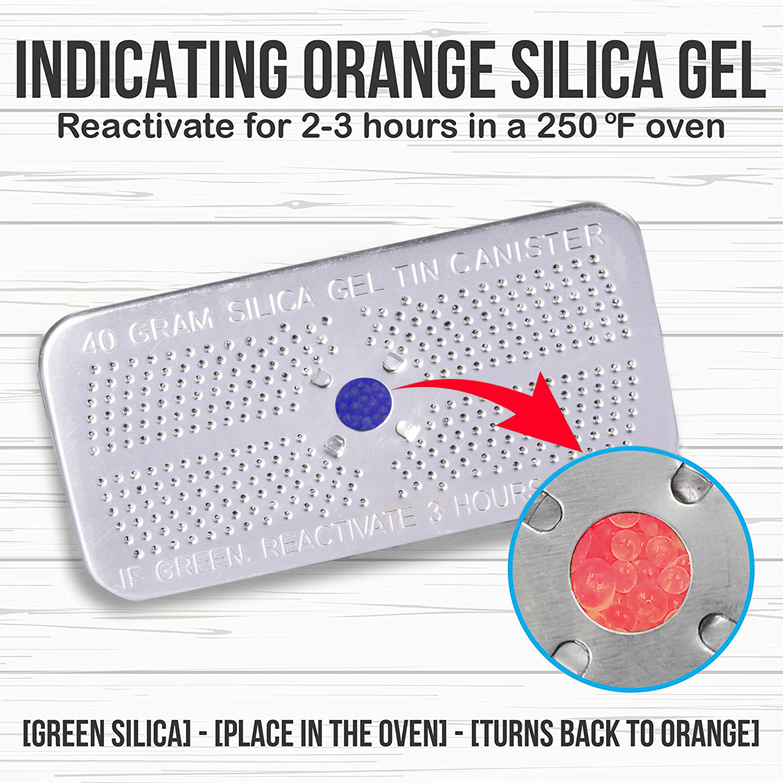 Gel Air Freshener - Auto Aluminium Box Trockenmittel Kanister Absorber