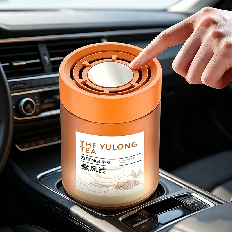 Gel Air Freshener - Auto-Parfüm-Gel Lufterfrischer Natürlicher Duft Geruchsentferner Langanhaltender