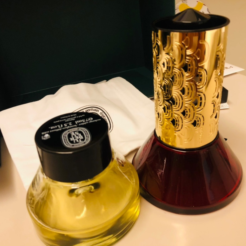Home Fragrance Set - Diptyques Sanduhr-Diffusor Baies 34, natürlicher Duft,