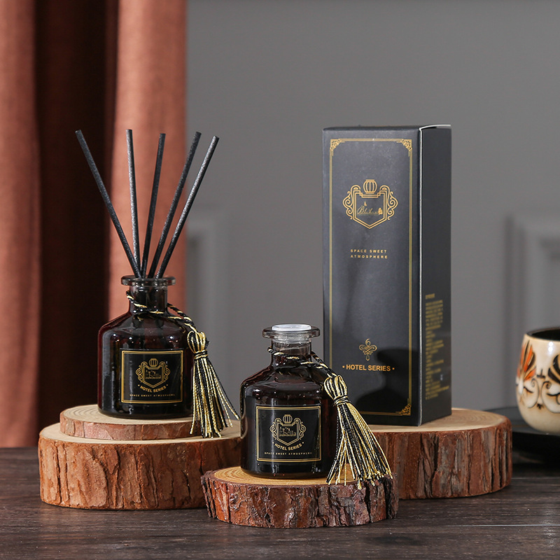 Home Fragrance Set - 50ml Reed-Diffusor-Sets mit Angenehmen Duft, Schlafzimmer-Lufterfrischer,