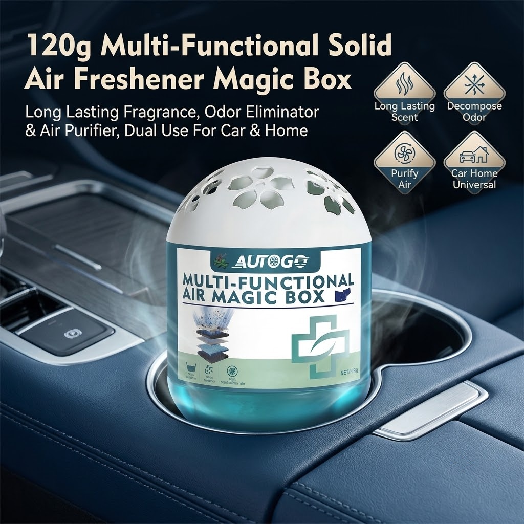 Gel Air Freshener - 120g Multifunktionaler Lufterfrischer Magic Box Festes