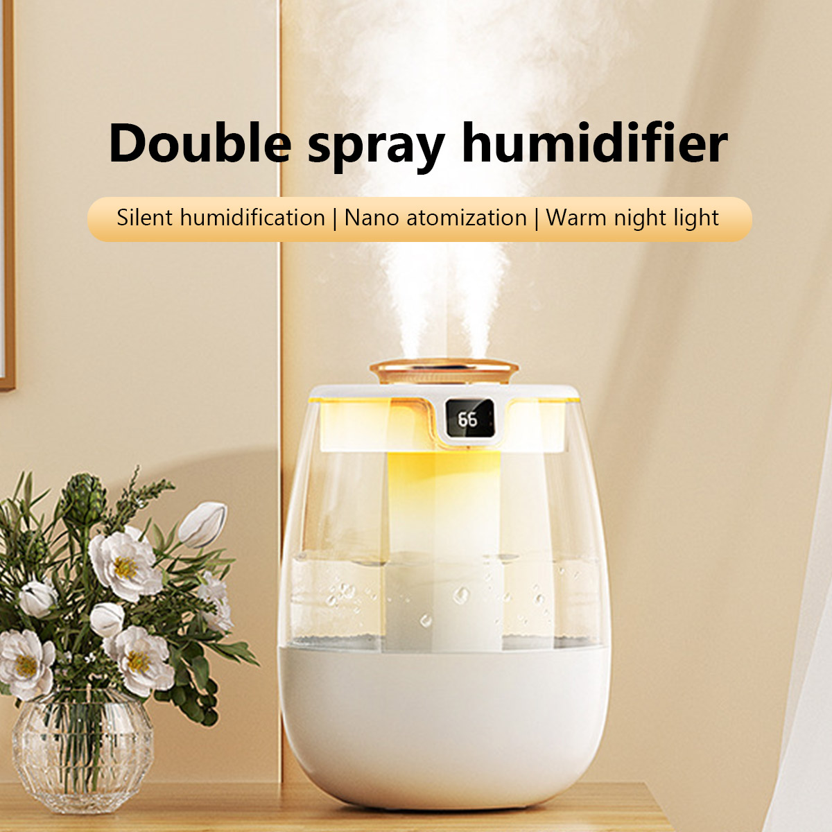 Home Fragrance Mist - 1,3 L Luftbefeuchter Doppel Spray Port