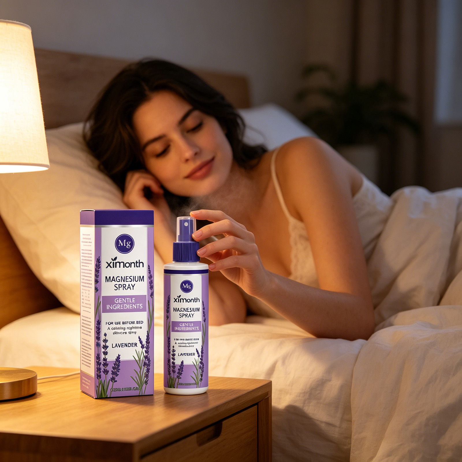 Ximonth Magnesium-Spray für Be – Lavender Pillow Spray Bewertung und Preis