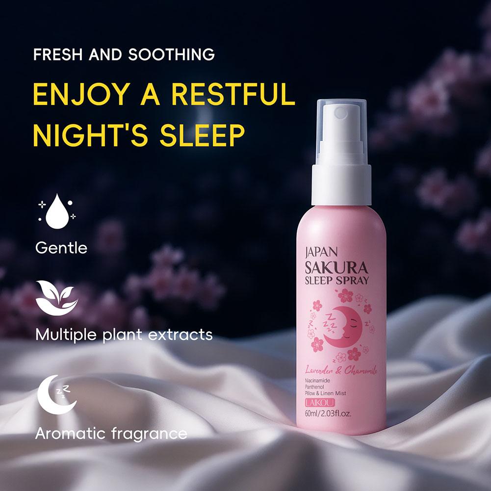 LAIKOU Japan Sakura Schlafkiss – Lavender Pillow Spray Bewertung und Preis