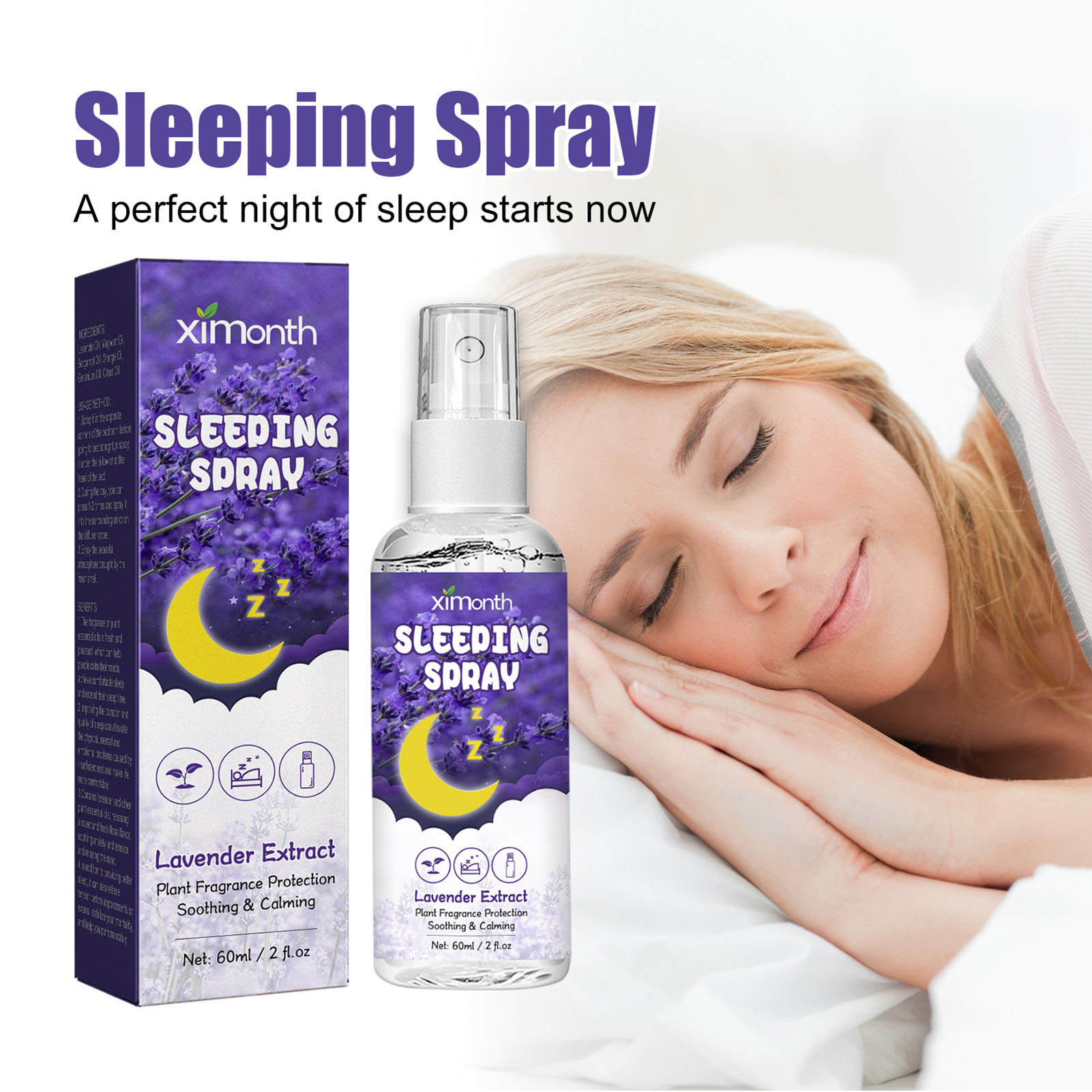 60ml Beruhigendes Lavendel-Sch – Lavender Pillow Spray Bewertung und Preis