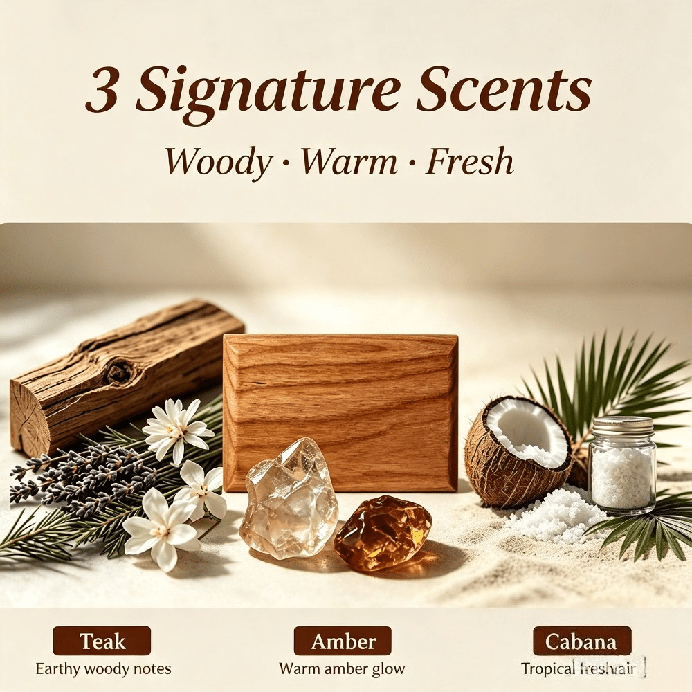 Auto-Lufterfrischer Teak Amber – Home Fragrance Set Bewertung und Preis